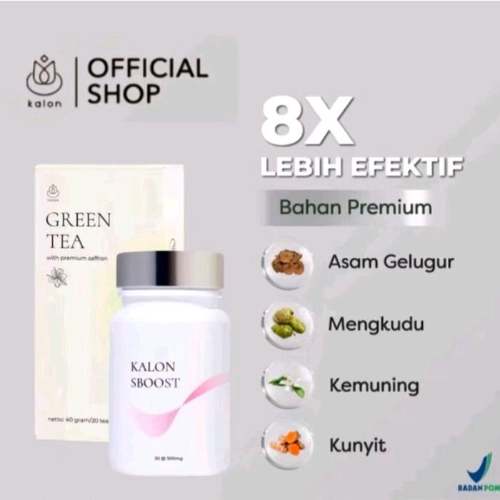 

Kalon tea & Kalon Sboost paket bundling