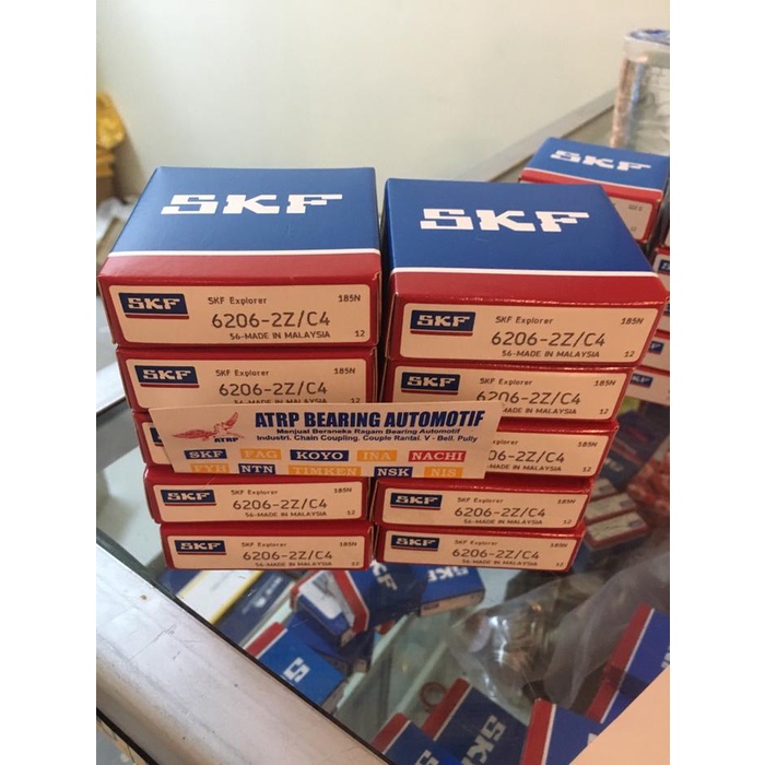 BALL BEARING 6206 2Z/C4 SKF