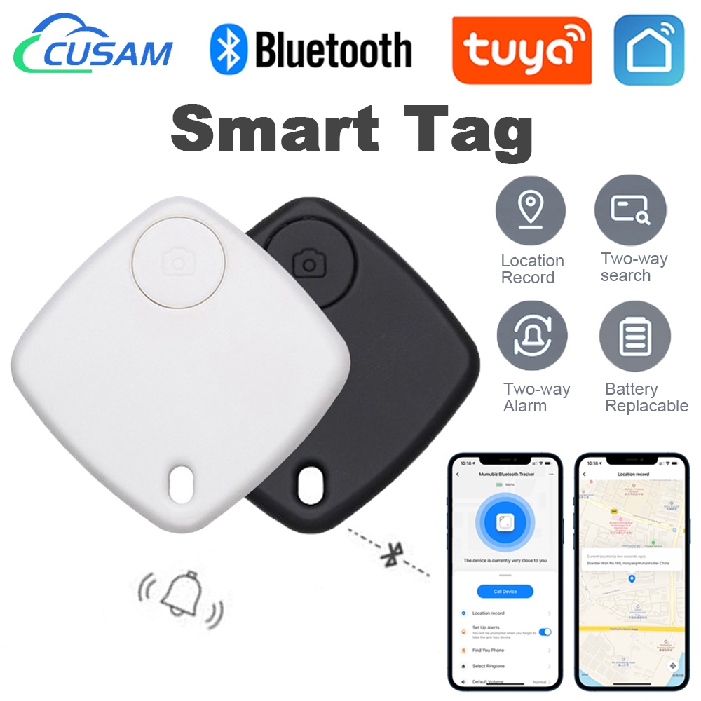 Tuya Smart Tag Anti-Lost Alarm Wireless Bluetooth Tracker Suitcase Key Pet Finder Phone Stuff