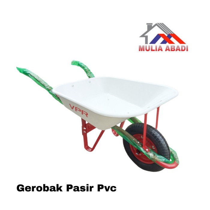 Gerobak Pasir PVC / Gerobak Dorong Pvc / Angkong Bak Fiber