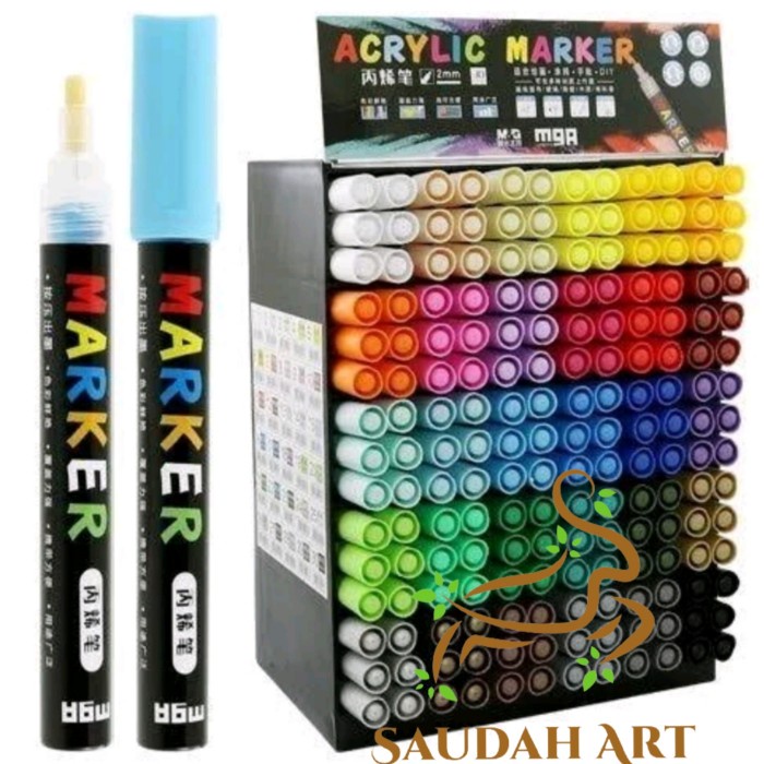 

TERUJI M&G Acrylic Marker / Spidol Akrilik Serbaguna (satuan)