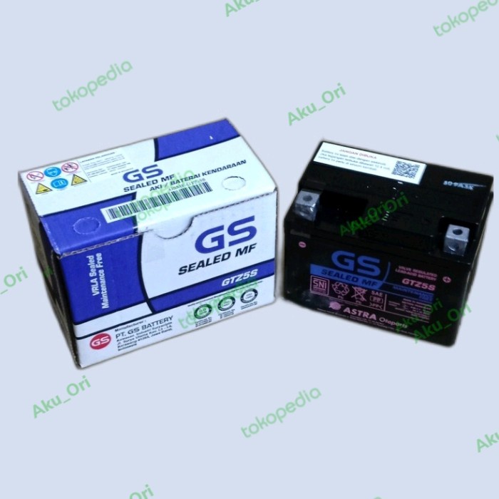 Aki / Accu Kering Beat - Karisma GTZ5S GS ASTRA ORIGINAL