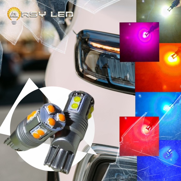 Lampu Senja Mobil Avanza innova Calya Sigra T10 SILVER CREE EXTREME