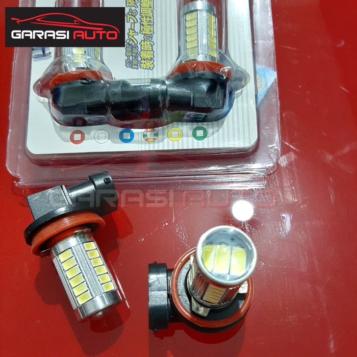 Lampu LED Bohlam Foglamp Fog lamp Putih H11 H16 Mobil Avanza Xenia