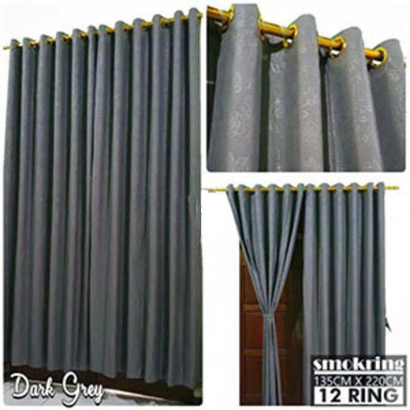 Gorden Modern Tebal Multifungsi Terlaris Aesthetic Estetik W1R2 Jendela Bagus Hordeng Pintu Minimali
