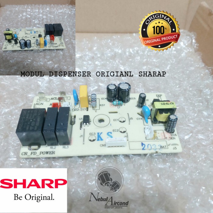 MODUL PCB DISPENSER GALON BAWAH ORI SHARP