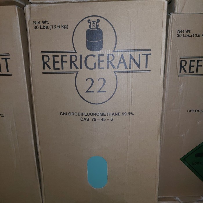 REFRIGERANT AC R22 / FREON R22 13 KG