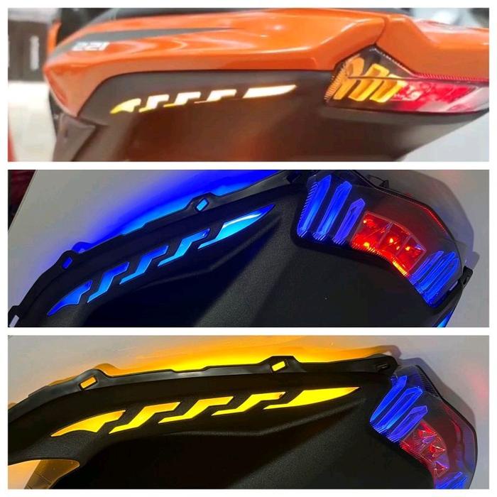 Undertaill Lampu LED All Aerox New Plus Lampu Sen Lampu Undertaill Aerox 155 New Connected Sein Led