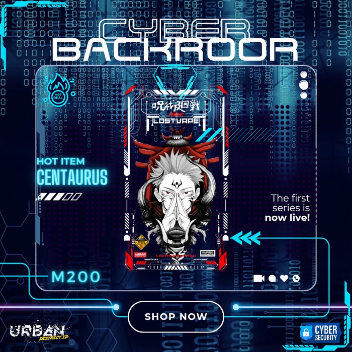 MURAH URP Backdoor Akrilik Centaurus M200 Cyber Style 2 By URBAN DISTRICT