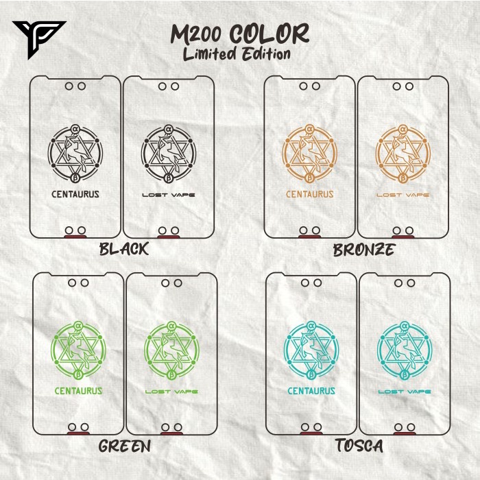 

TERJAMIN FNDR Panel Akrilik Bening M200 Model Logo CENTA Color