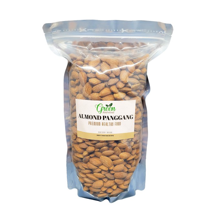 

JTTOP" KACANG ALMOND PANGGANG 1KG - ROASTED ALMOND 1000 GRAM