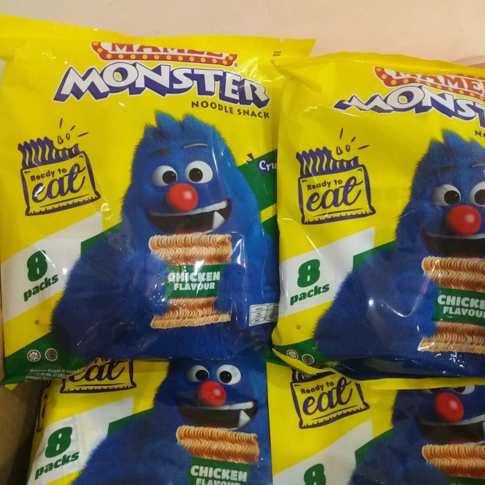 

JTTOP" MAMEE MONSTER CHICKEN BARBEQUE SNACK NOODLE