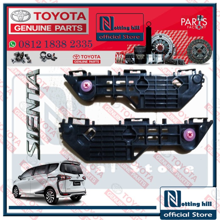 Braket / breket Bumper Belakang Toyota Sienta