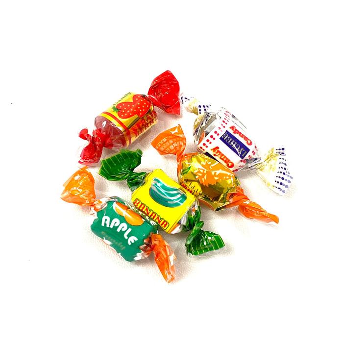 

JTTOP" PERMEN RASA BUAH XIO MIMI CANDY KILOAN PAK 250 GRAM SNACKS