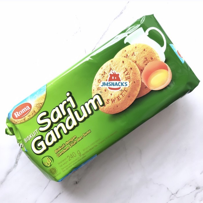 

JTTOP" [PROMO!!] ROMA SARI GANDUM FAMILY PACK 240GR - BISKUIT NIKMAT ENAK