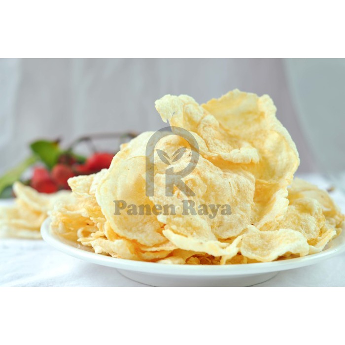 

JTTOP" EMPING BELINJO TIPIS GORENG RASA ASIN PR 200GR MELINJO SIAP MAKAN