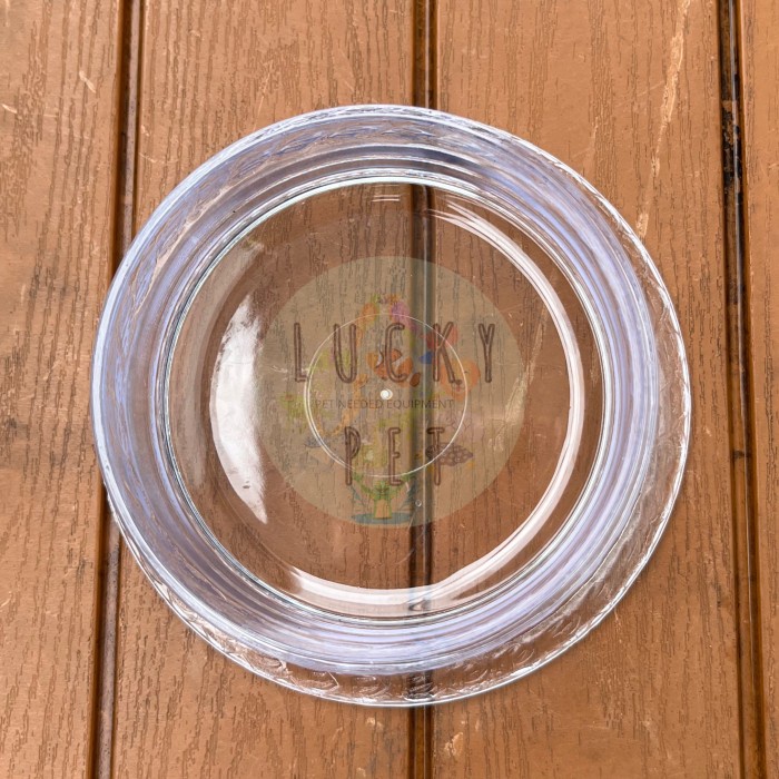 

TERUJI WATER DISH AKRILIK BULAT REPTILE GECKO TOKEK TEMPAT MINUM MAKAN REPTIL