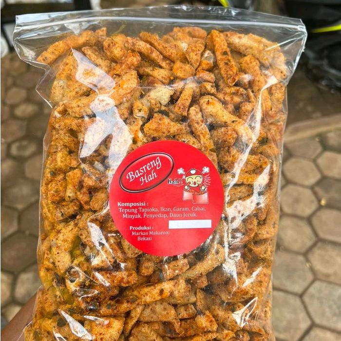 

JTTOP" BASRENG PEDAS DAUN JERUK 1KG FOOD SNACKS GORENG SNACK
