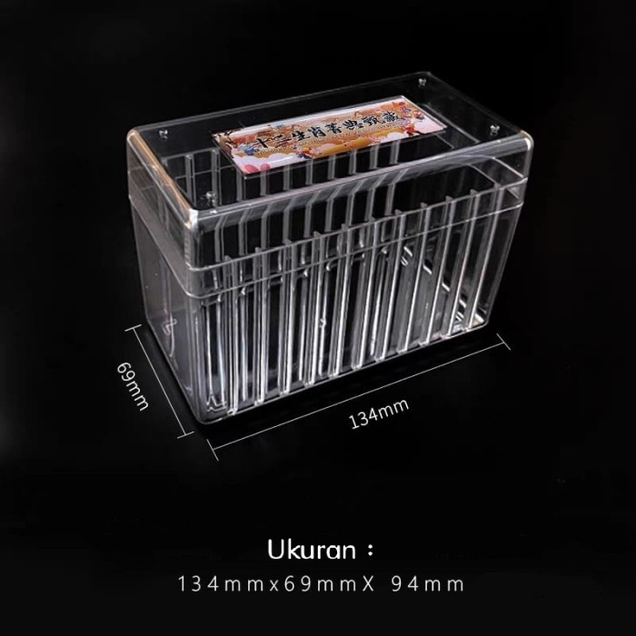 

DISKON Box penyimpanan koinslabakrilik PCCB kosongan12slabNGCPCGS