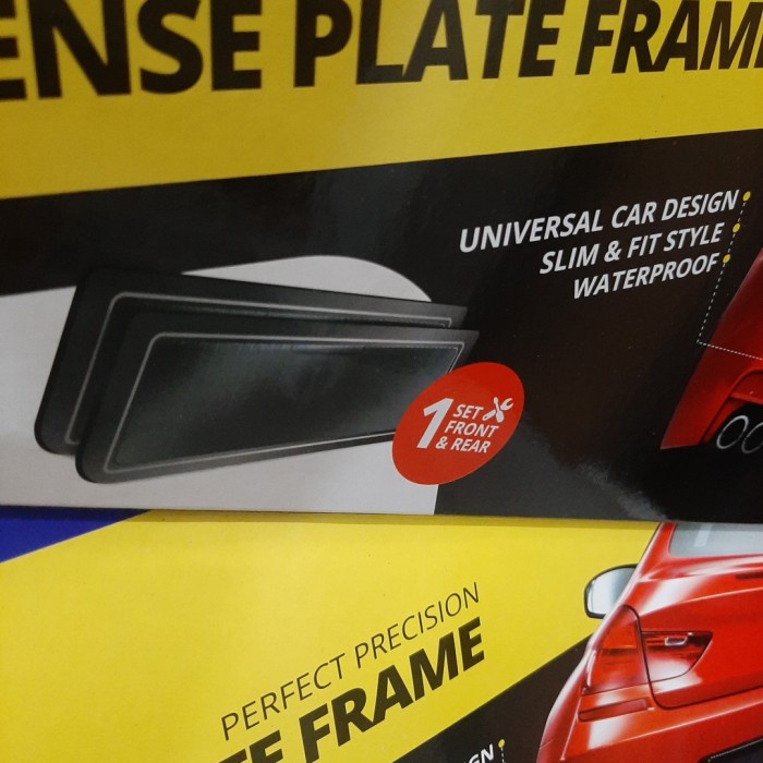 

PRODUK TERBATAS Tempat Frame Plat Nomor Mobil Acrylic / Dudukan Plat Akrilik SLIM DCS