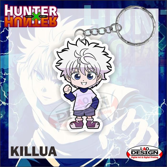 

BOOM SALE Gantungan Kunci KILLUA Hunter X Hunter - Gantungan Kunci Anime - Gantungan Kunci Akrilik -