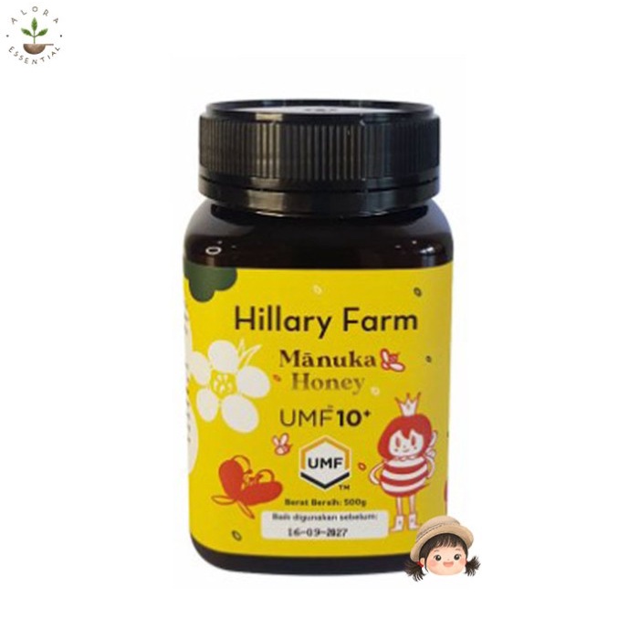 

Promo Terbatas Hillary Farm Manuka Honey Umf 10+ 500Gr Aman