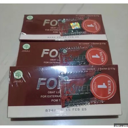 

FOREDI GEL 1 BOX ISI 4 SAET - HERBAL TAHAN LAMA REKOMENDASI Dr BOYKE
