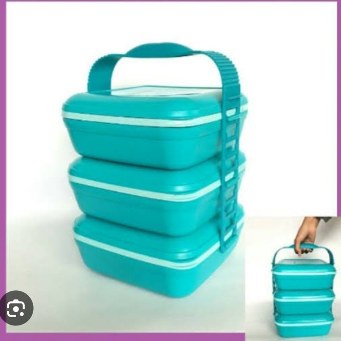 picnic set trio tupperware