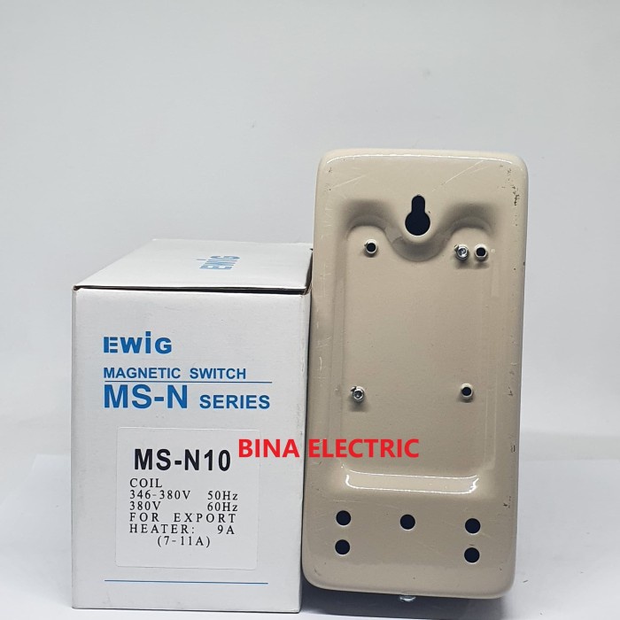 Unik Dol Stater Ewig Ms-N10 Msn10 / Motor Stater On/Off Ewig Msn 10 380V