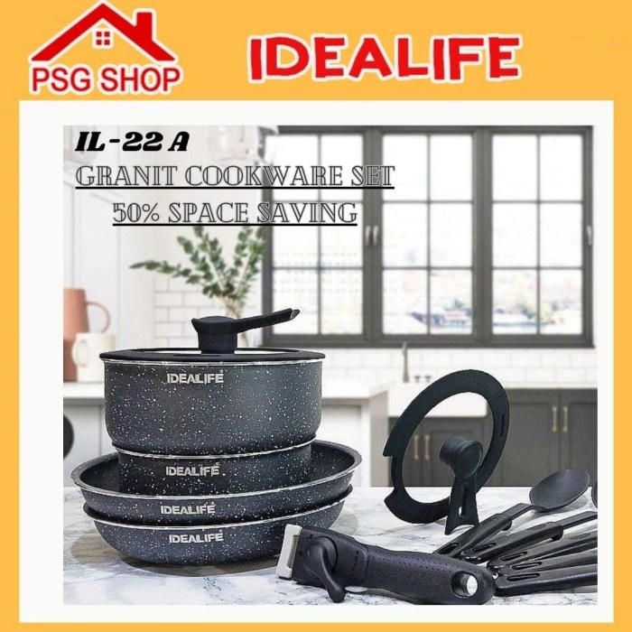 IDEALIFE COOKWARE SET / PANCI SET (IL-22A)
