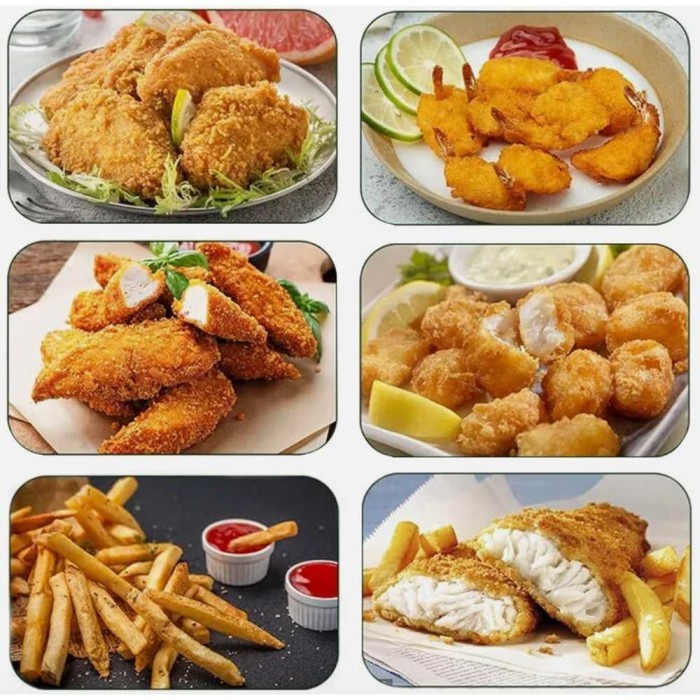 Mesin alat goreng Penggorengan deep fry Electric Deep Fryers fried chicken french fries