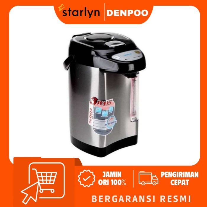 Denpoo Dep 858 termos listrik denpoo 5 liter