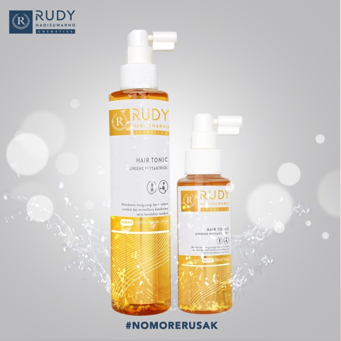 RUDY HADISUWARNO HAIR TONIC GINSENG PLUS PHYTANTRIOL 220 ML