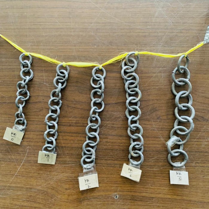 Product Laris Timah Rantai Jala Kr / Pemberat Jala Lempar Kr Jepun Halus Tipis