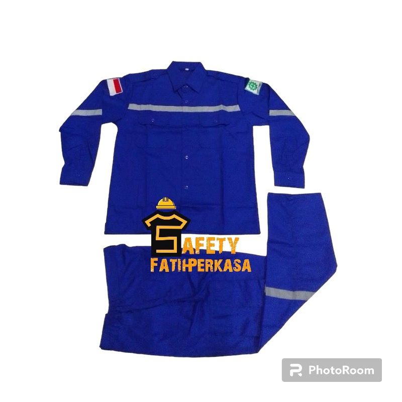 Unik Seragam Kerja Proyek Safety Pdl Baju Kerja Lengan Panjang Wearpack Lengan Panjang