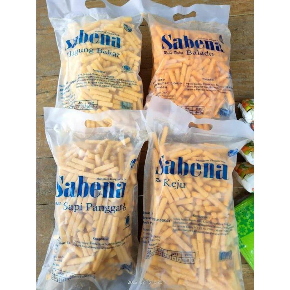 

Sabena jumbo 340 gr 1 dus isi 5 pack campur 5 rasa WE!