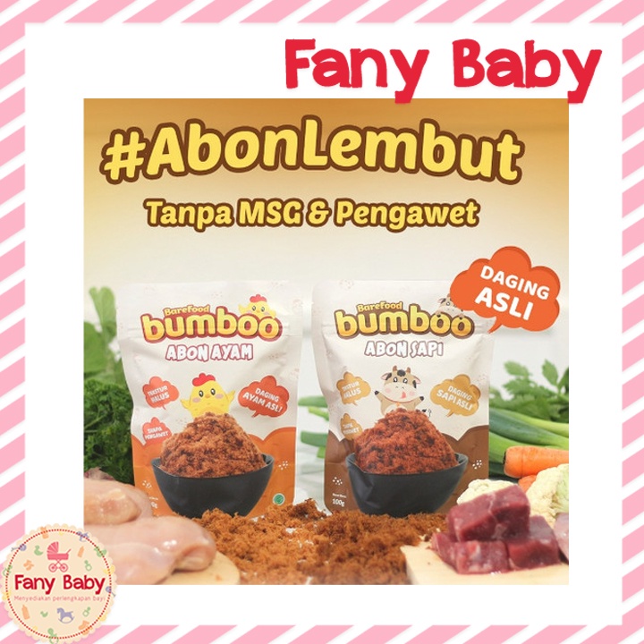 

BUMBOO BY BAREFOOD ABON MPASI 100GR WE!