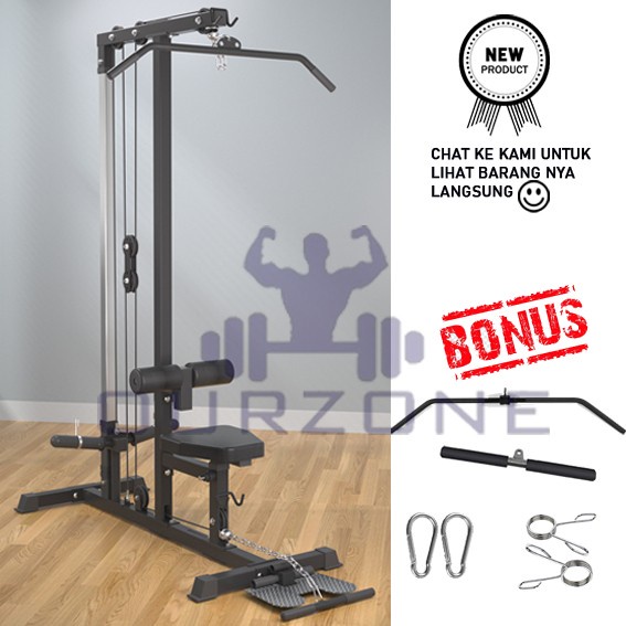 Lat Pull Down Rowing Cable Machine Crossover Pull Up Rack