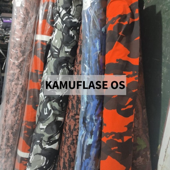 ..... Bahan Kain Loreng Army Kain Drill Twill Kain Banser Tni Ad Au Pp Dll