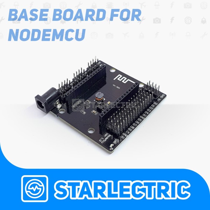 JTTOP" ESP8266 NODEMCU LOLIN LUS BASE BASEBOARD EXPANSION BOARD