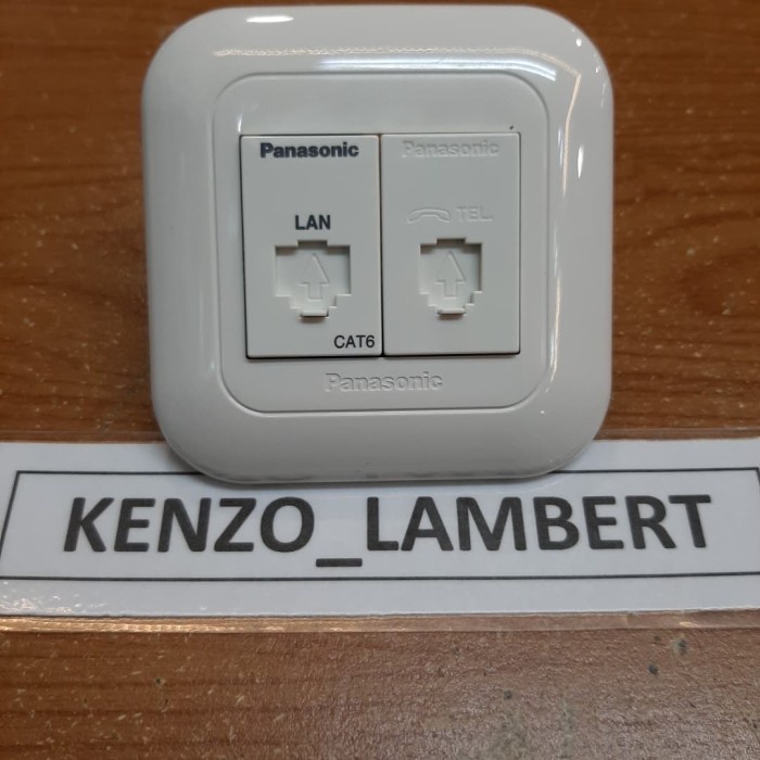 JTTOP" OUTLET DATA CAT 6 PANASONIC + TELEPON PANASONIC / PANASONIC