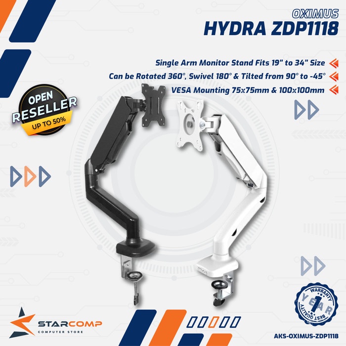 JTTOP" BRAKET LED OXIMUS HYDRA ZDP1118