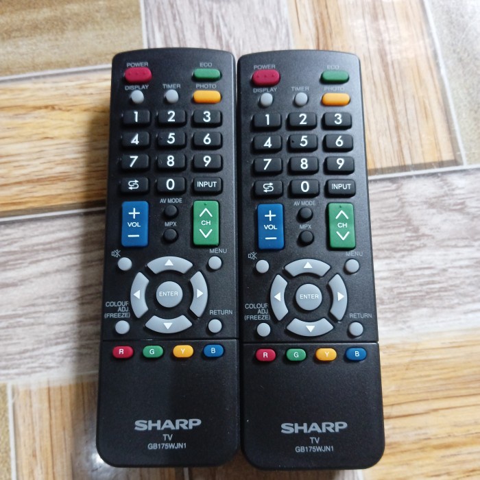 JTTOP" REMOTE TV SHARP AQUOS ORIGINAL REMOT TV SHARP