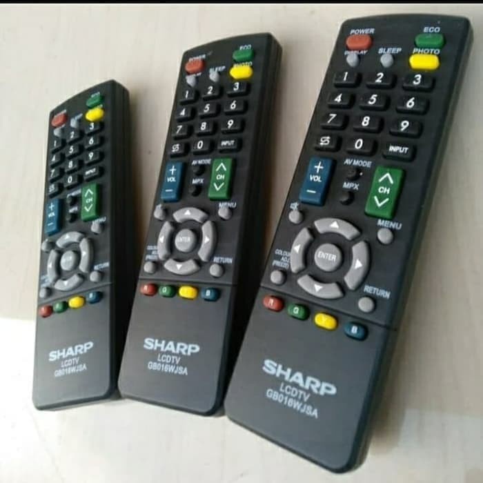 JTTOP" REMOT REMOTE REMOTTE TV SHARP AQUOS LCD LED ORIGINAL ASLI ORI