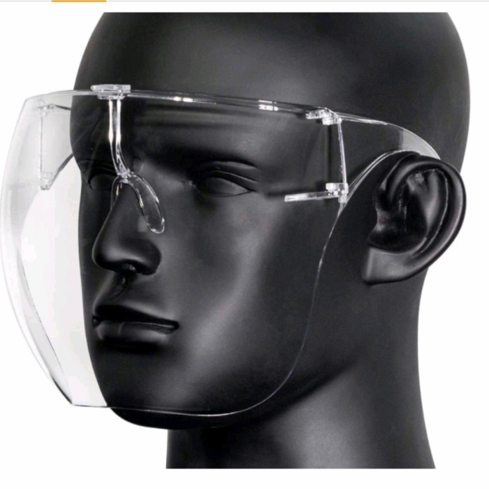 JTTOP" FACE SHIELD ACRYLIC FULL FACE BIOMASK