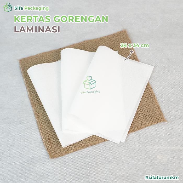 Kertas Alas Gorengan Warna Putih Isi 250 Lembar Kertas Penyerap Minyak Kertas Alas Makanan