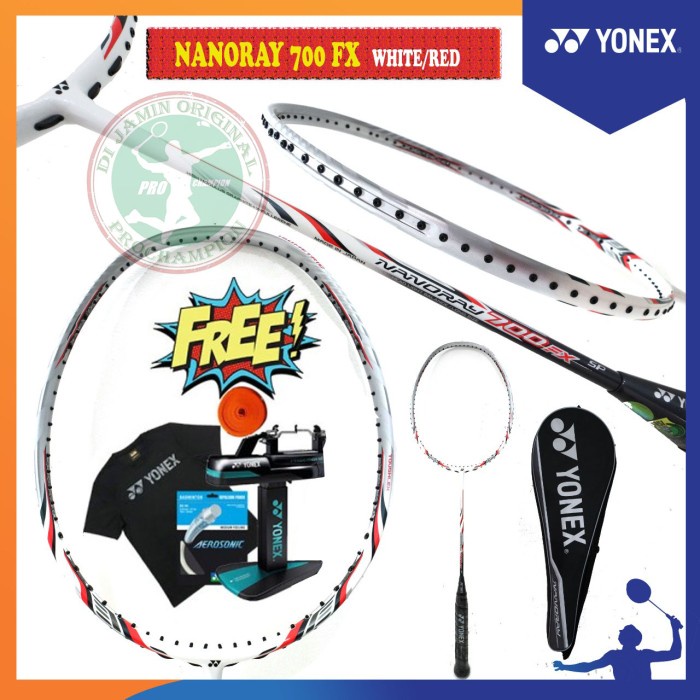 YONEX NANORAY 700 FX / NANO RAY 700 FX RAKET BADMINTON ORIGINAL