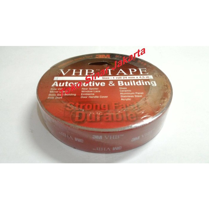 

ISOLASI DOUBLE TAPE / DOUBLE FOAM / VHB TAPE 3M