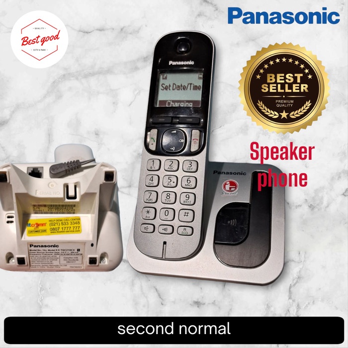 Pesawat Telepon Panasonic cordless phone / wireless / telepon rumah