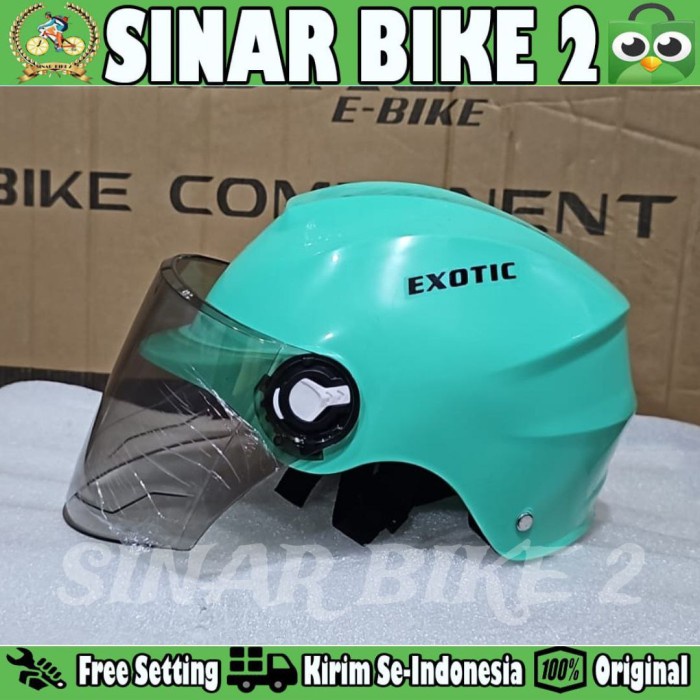 Helm Sepeda Exotic Fep-C3000-Tf Sepeda Dewasa Dan Sepeda Listrik -Gratisongkir